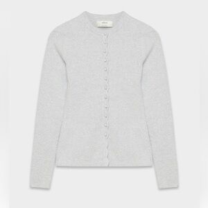 Aritzia Storyboard Cardigan Heather Chrome XS